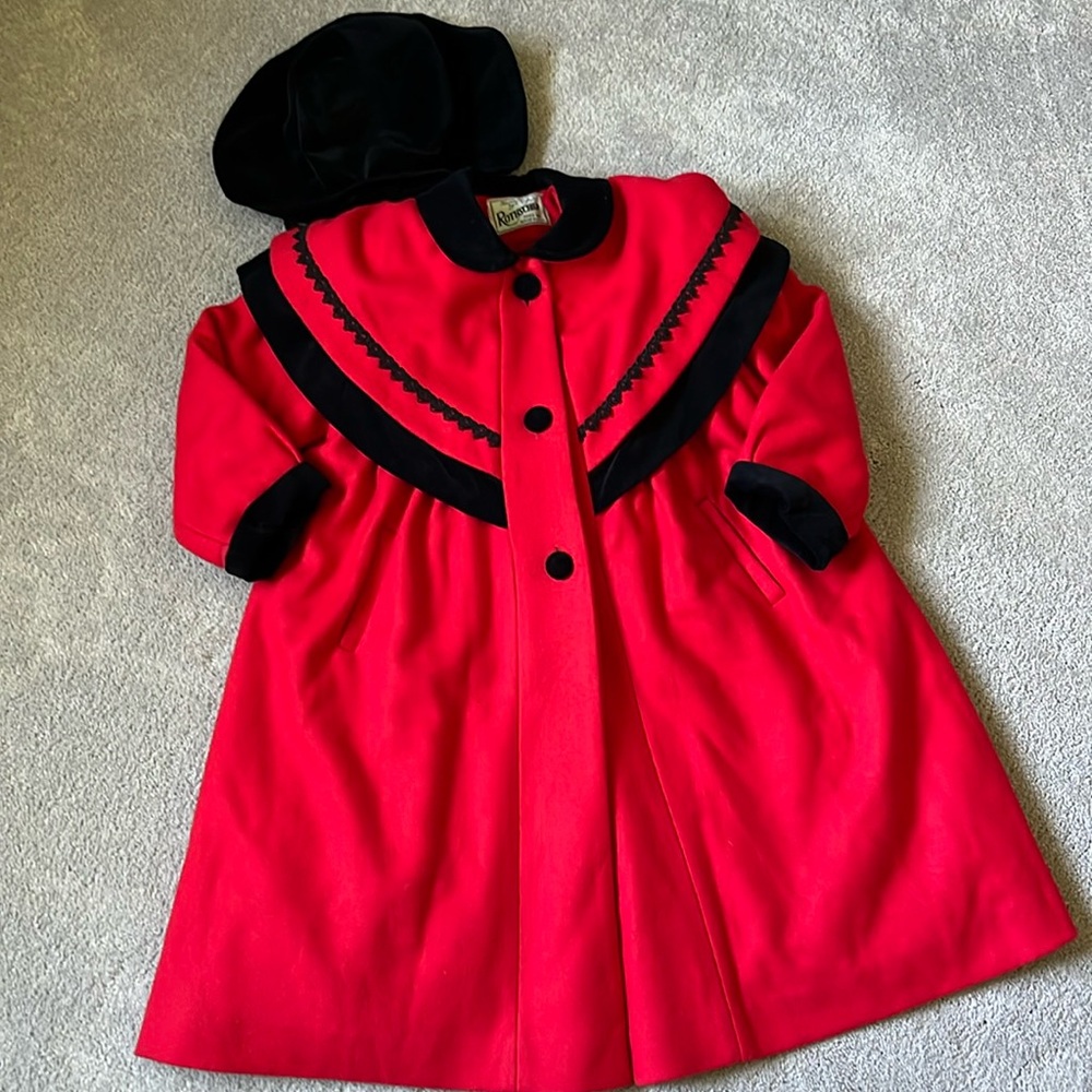 Vintage Rothschild Children’s Winter Coat & Hat